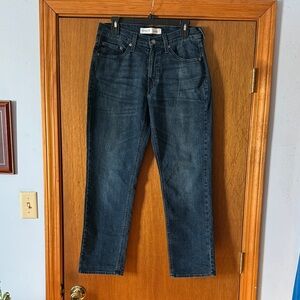 Levi's Dark Blue Straight Jeans